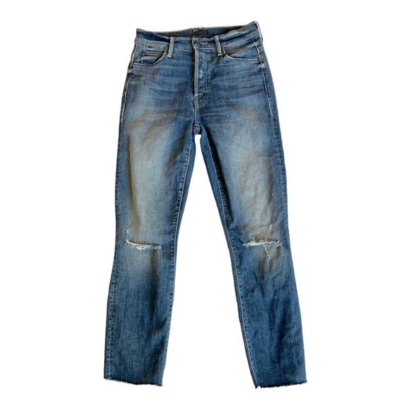 Mother The Stunner Ankle Fray Field of Dreams Size 25 - Picture 2 of 15